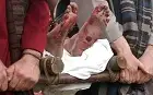 Los pies de Cristo tras el descendimiento