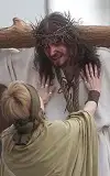 Jesús con la Cruz a cuestas